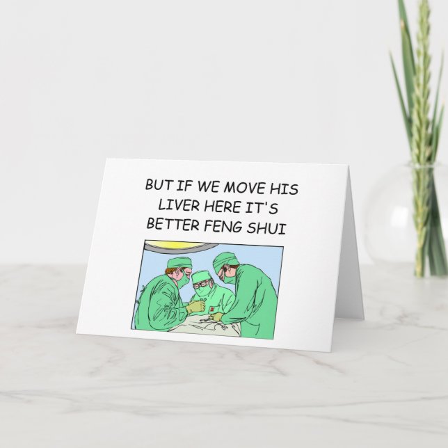 Cartão piada de nova idade engraçada (Frente)