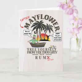 CARTÃO PIADA DE RUM