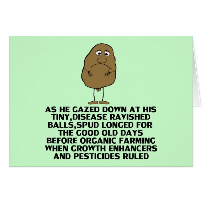 Cartão Piada divertida (Frente Horizontal)