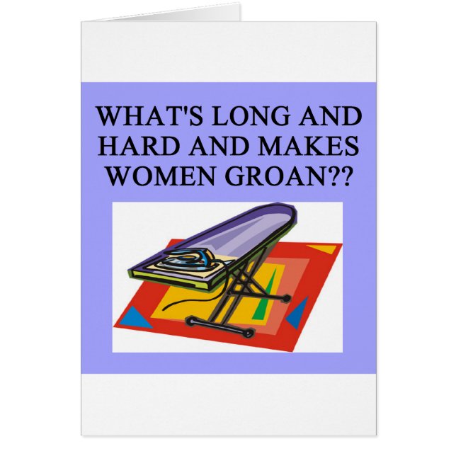 Cartão piada do porco de chauvinist masculino (Frente)