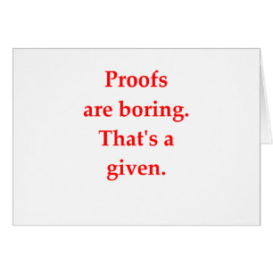 Cartão piada engraçada da matemática