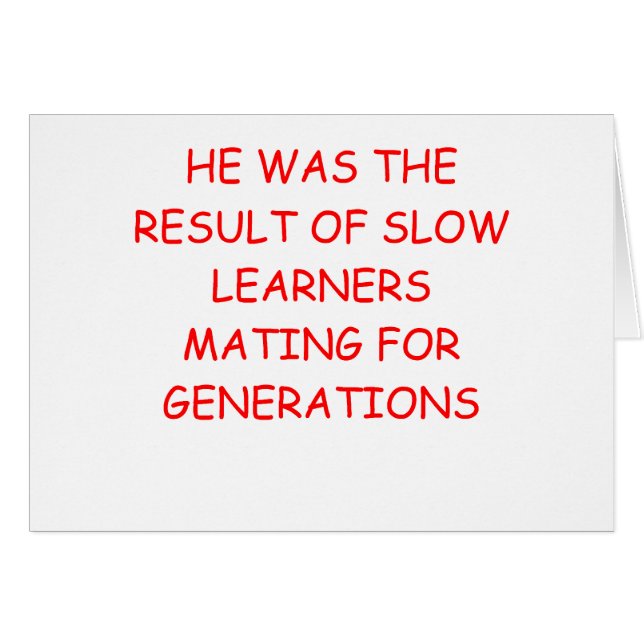 Cartão piada engraçada do divórcio (Frente Horizontal)