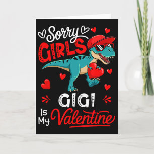 Cartão Piada Engraçada para Meninas Gigi é Meu Namorado T