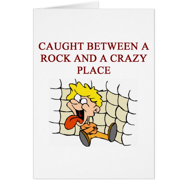 Cartão piada insana louca (Frente)