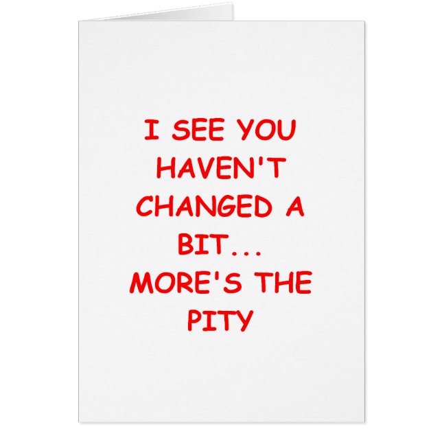 Cartão piadas engraçadas para você (Frente)