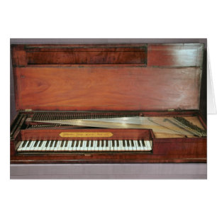 Cartão Piano quadrado, 1767 (foto)