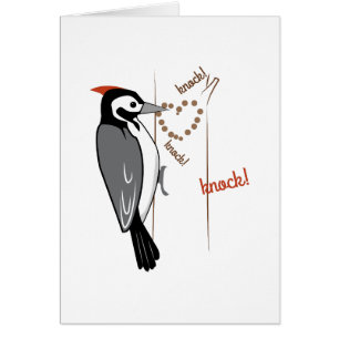 Cartão Pica-pau