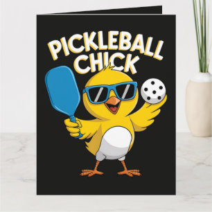Cartão Pickle ball Pickleball Franga