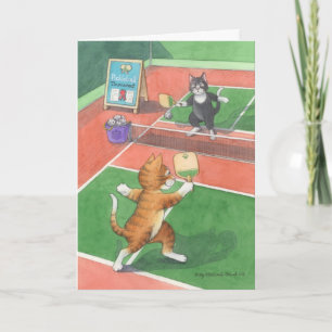 Cartão Pickleball Birthday Bud & Tony Notecard