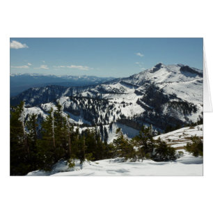 Cartão Picos de neve da Grande Montanha Teton II Foto
