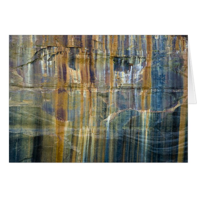 Cartão Picture Rocks National Lakeshore (Frente Horizontal)