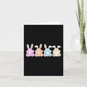 Cartão Picu Bunny Easter Ovos Diversos Felz pascoa de Enf
