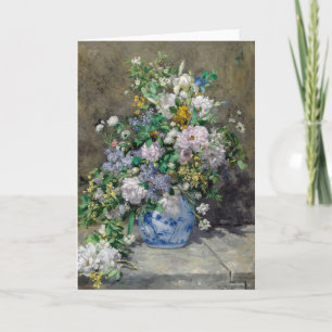 Cartão Pierre-Auguste Renoir - Buquê de Primavera
