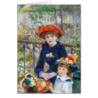 Pierre-Auguste Renoir Two sisters on terrace Note