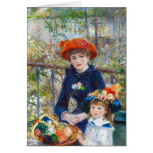 Pierre-Auguste Renoir Two sisters on terrace Note