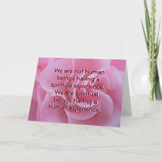 Cartão Pierre Teilhard de Chardin (Frente)