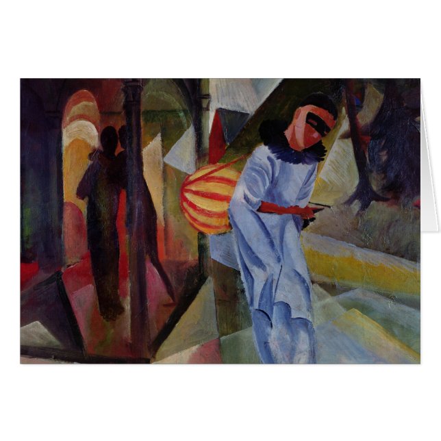 Cartão Pierrot, 1913 (Frente Horizontal)