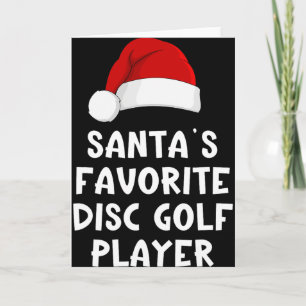 Cartão Pijama do Jogador de Golfe de Disco Favorito do Pa