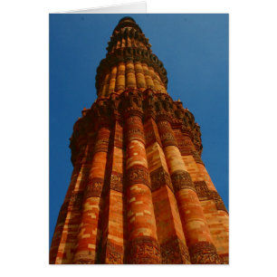 Cartão pilar minar qutb