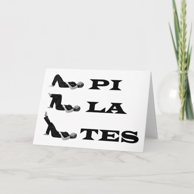 Cartão Pilates! (Frente)