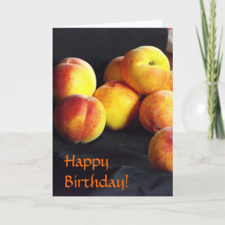 Cartão Pile of Peaches Birthday Card
