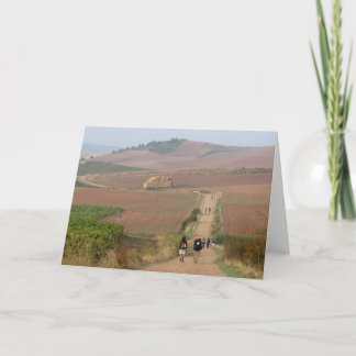 Cartão Pilgrims Walking Card