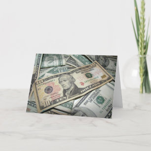 Cartão Pilha de Dinheiro