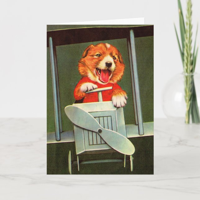 Cartão piloto de cães (Frente)