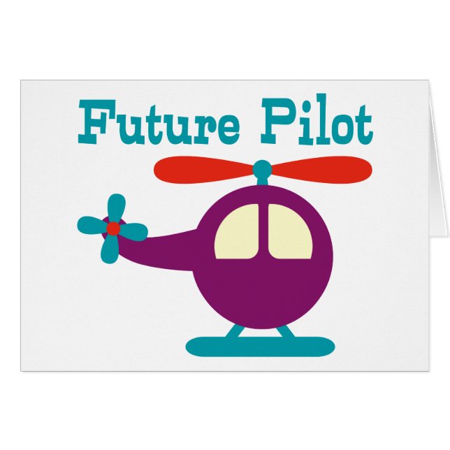 Cartão Piloto Futuro (Frente Horizontal)