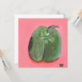 Cartão Pimentão Verde