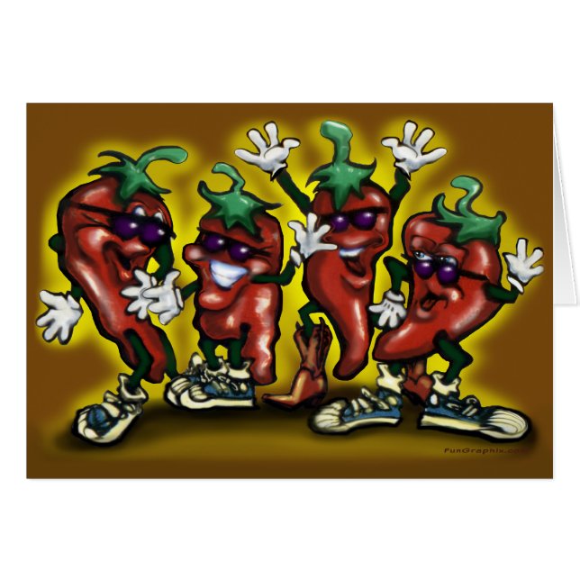 Cartão Pimentos (Frente Horizontal)