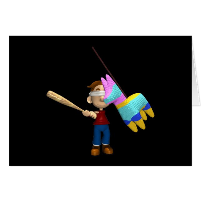 Cartão Pinata (Frente Horizontal)