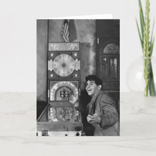 Cartão Pinball Wizard: 1940s