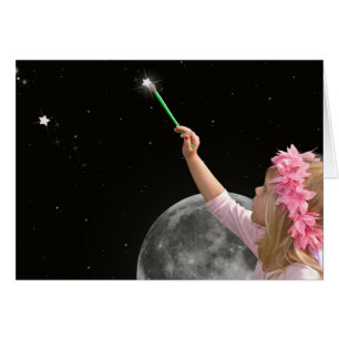 Cartão Pincel de estrelas