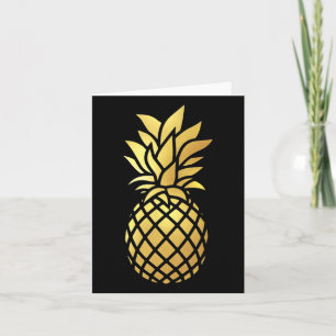 Cartão Pineapple Aloha Beaches T Shirt Havaí Vi