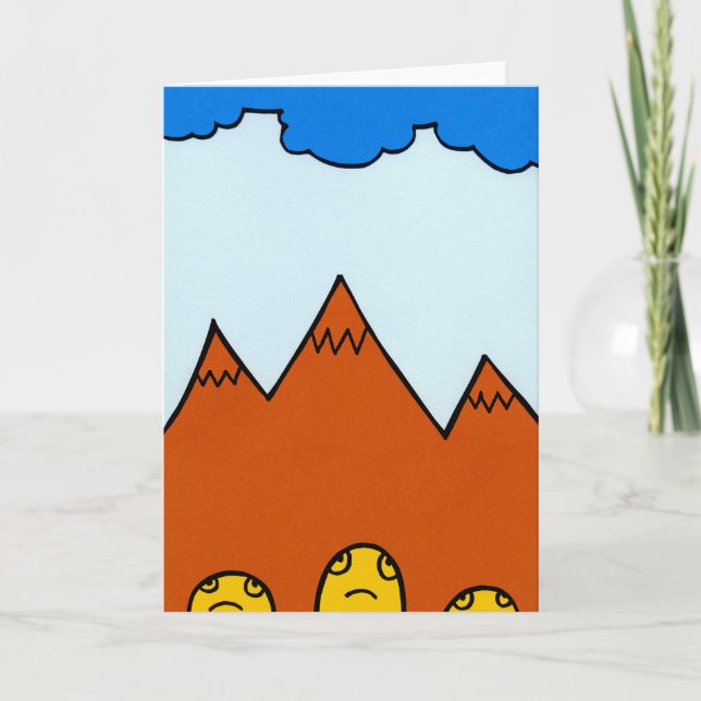 Cartão PINECLONES  Greeting Card (Frente)