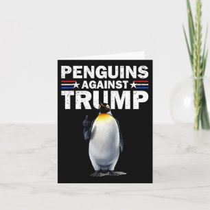 Cartão Pinguins Pinguins Contra Pinguins Engraçados