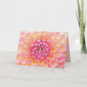 Cartão Pink Dahlia Card