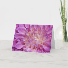 Cartão Pink Dahlia Card
