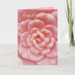 Cartão Pink Floral Birthday<br><div class="desc">Perfect card for Mother's,  Sisters,  Daughters or any woman in your life.</div>
