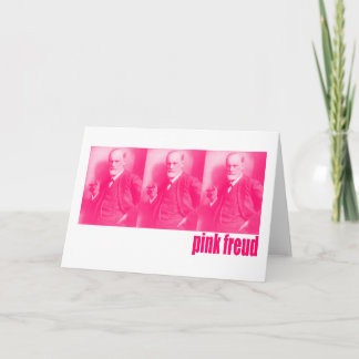 Cartão Pink Freud