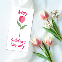 Cartão Pink Happy Galentine´s Day for Best Friend