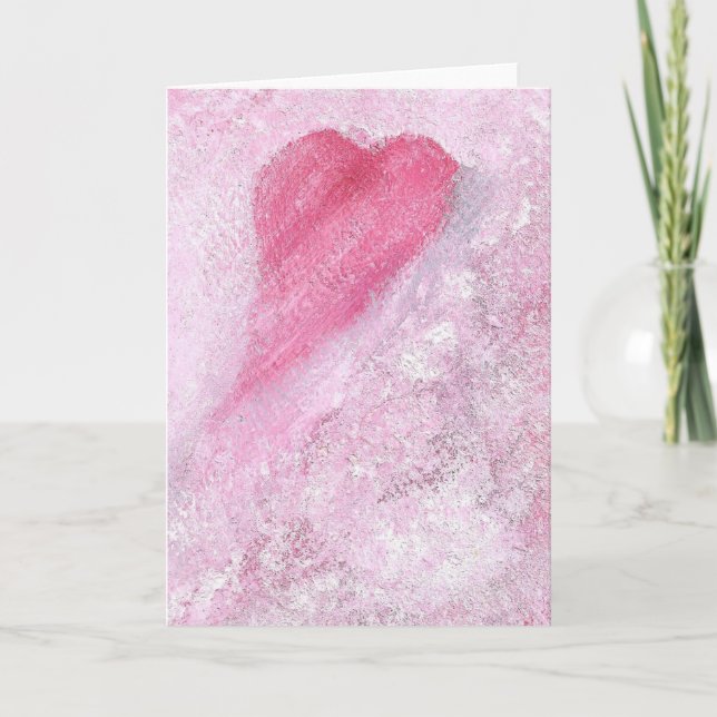 Cartão Pink Heart Card C30 (Frente)