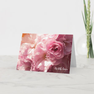 Cartão Pink Petals Card