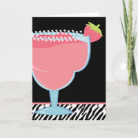 Pink Strawberry Margarita Drink