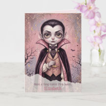 Pink Vampiro Halloween Fofo Gothic Pinkoween