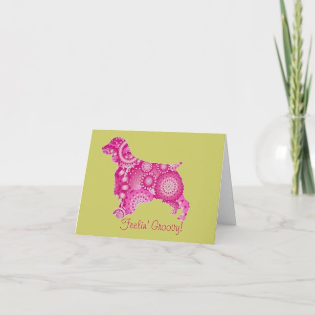 Cartão pinkwelsh, Feelin' Groovy! (Frente)