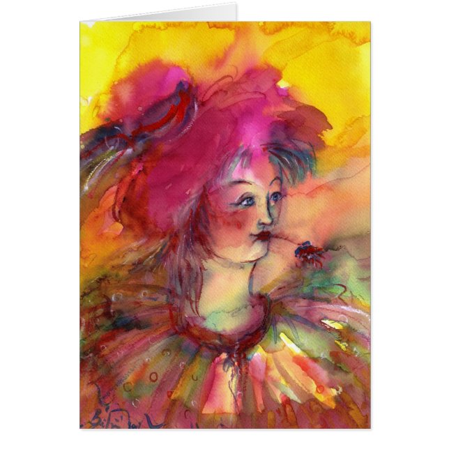 CARTÃO PINKY CLOWN (Frente)