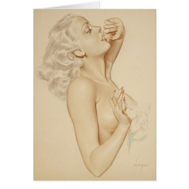 Cartão Pino Louro para Cima (Frente)