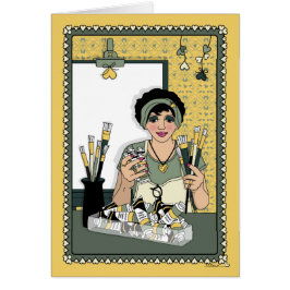 Cartão Pinte Sua Própria Canvas_C_Cartão De Saudação